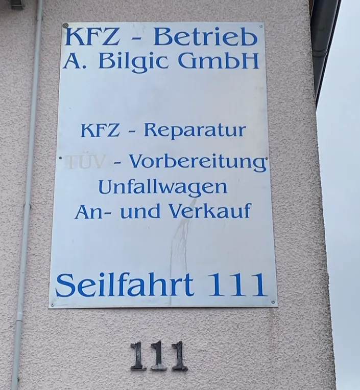 KFZ-Meisterbetrieb A. Bilgic GmbH